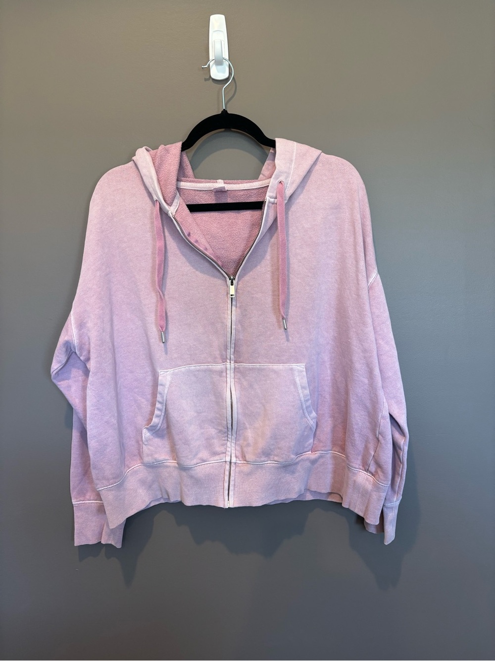 Old Navy Light Pink Women's Zip Hoodie